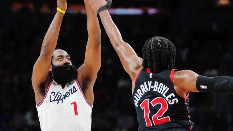 博鱼体育-快船121-117猛龙3利好！哈登关键球太猛，祖巴茨回暖，配角齐贡献